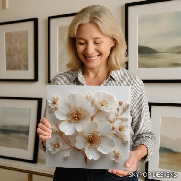 Floral Burst Art