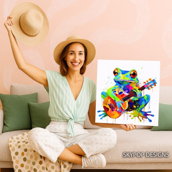Frog Jam Session Art