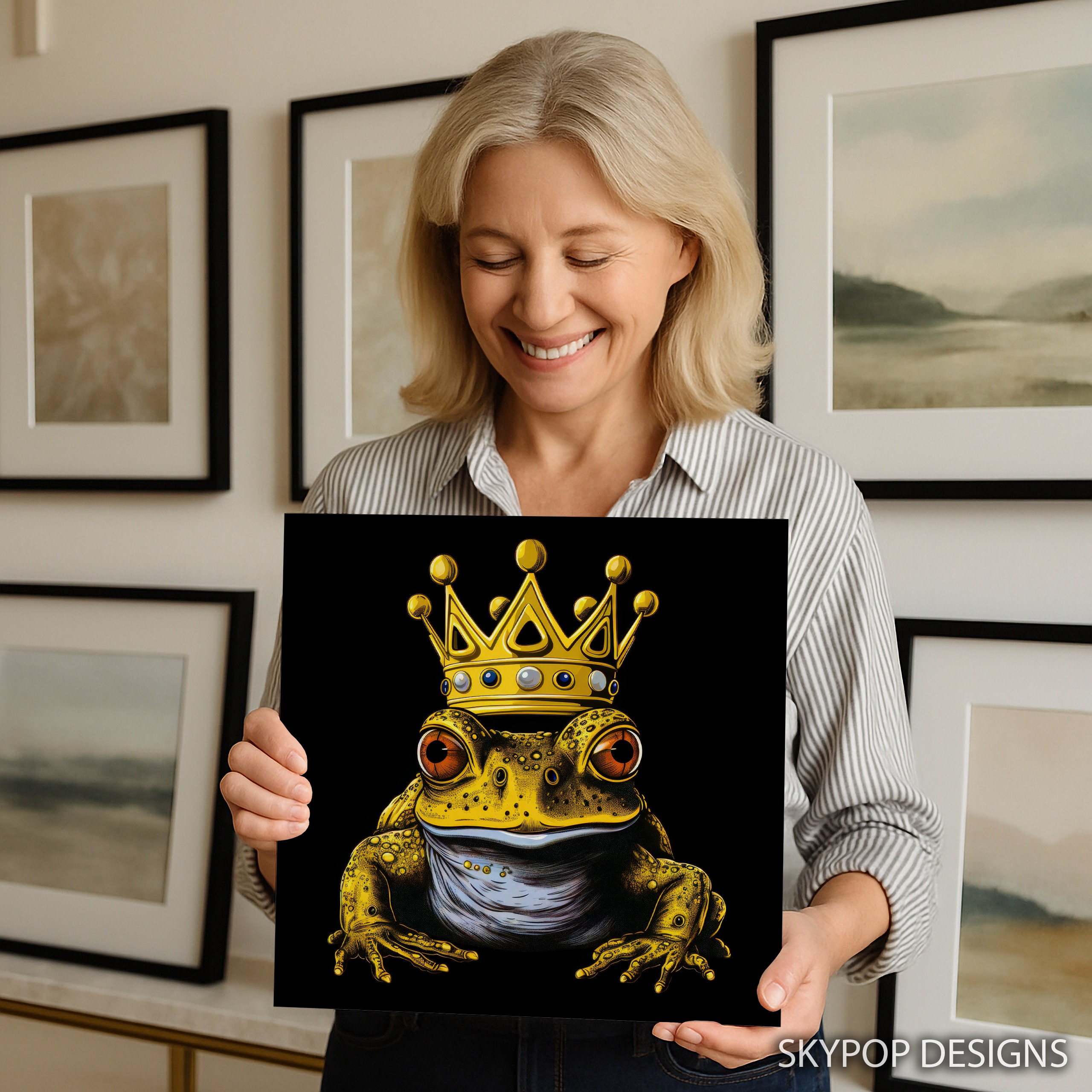3.jpg Frog King Crown Art