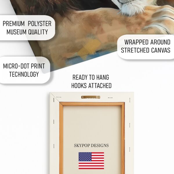 Lion Embrace Art