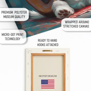 Shih Tzu Dog Guitar Art