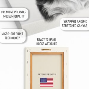 Border Collie Puppy Art