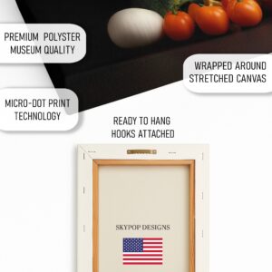 Rooster Vegetable Art
