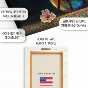 Cherry Blossom Vase Art