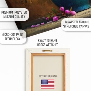 Cherry Blossom Vase Art