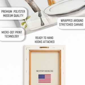 Giraffe Dining Art