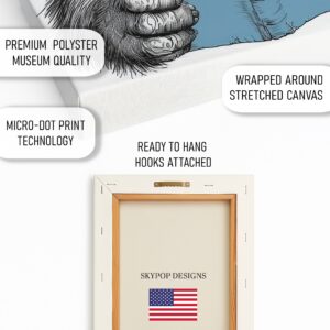 Orangutan Reading Art