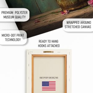 Rustic Floral Arrangement Art