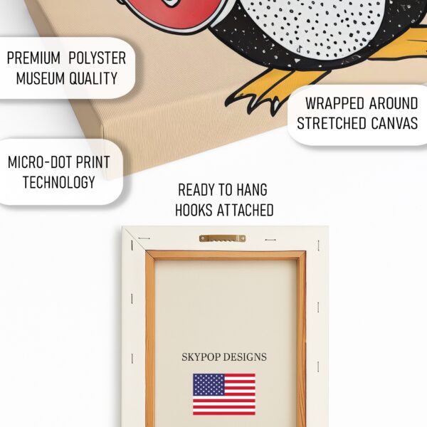 Penguin Rock On Art