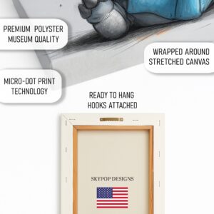 Rhino Reading Art