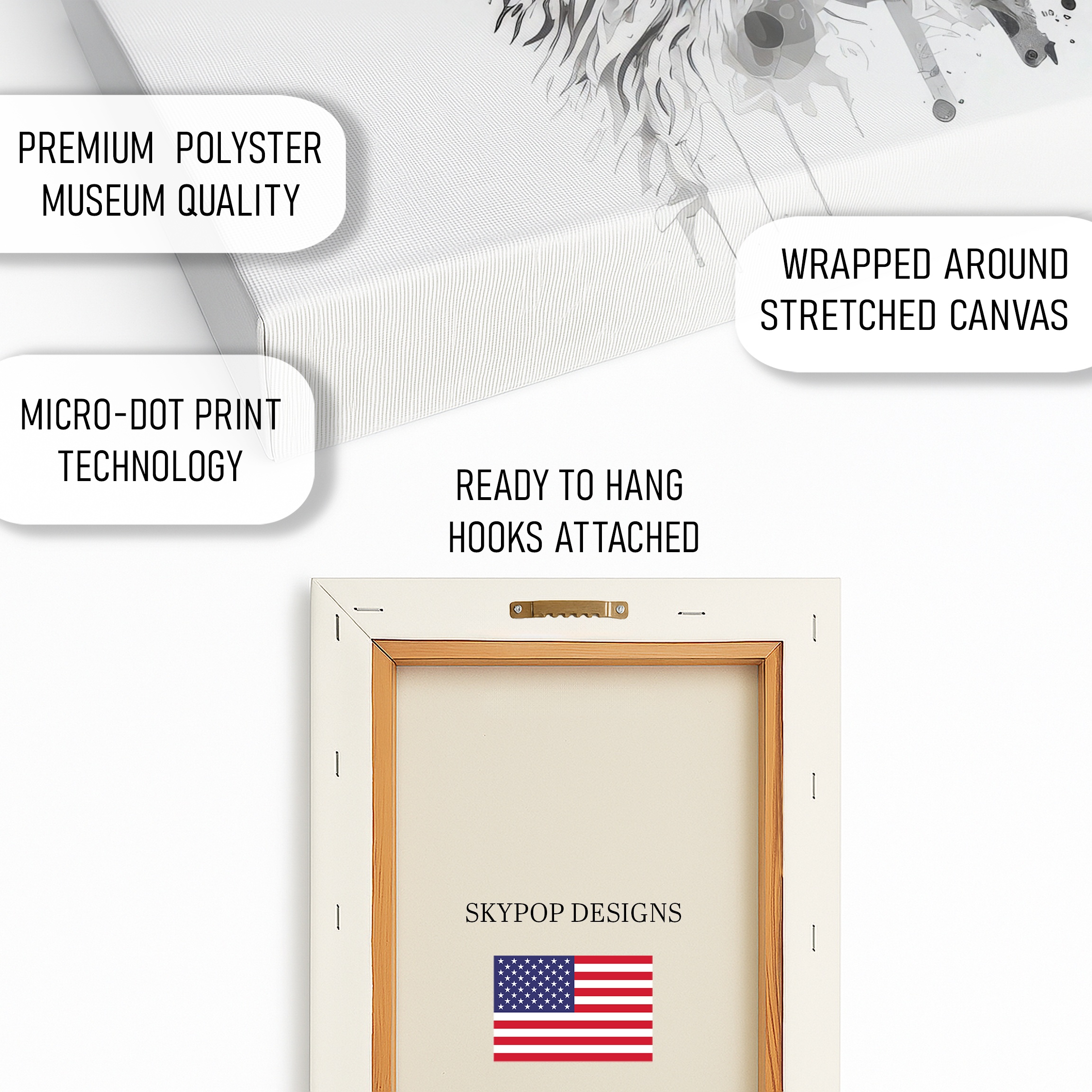 4.jpg Wolf Art Canvas or Poster