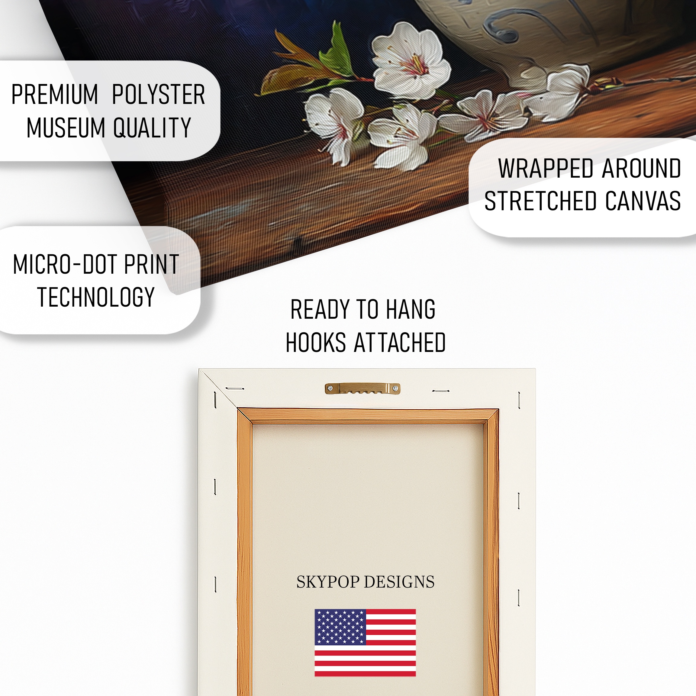 4.jpg Cherry Blossoms Vase Art