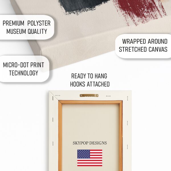 Geometric Brushstroke Art