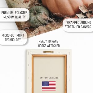Pastel Pumpkin Stack Art