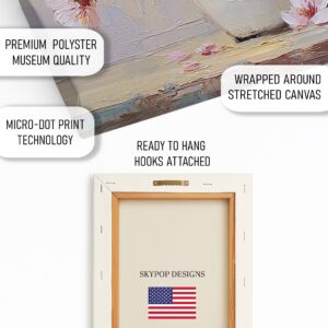Cherry Blossom Vase Art