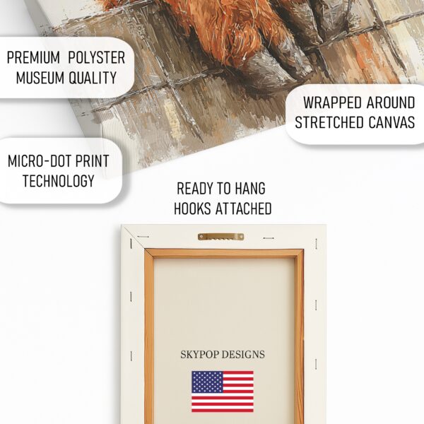 Highland Cow Art