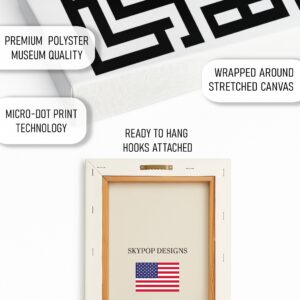 Geometric Maze Art