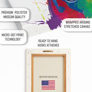 Colorful Dog Glasses Art
