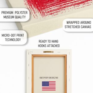Red Square Spiral Art