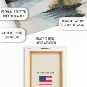 Autumn Birch Trees Art