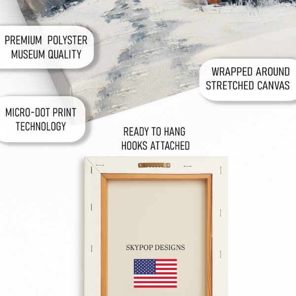 Winter Farmhouse Art