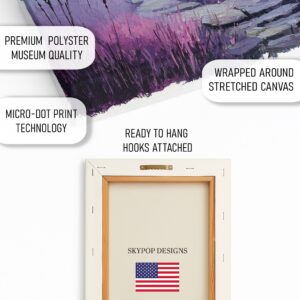 Purple Tree Art
