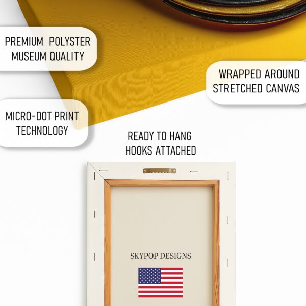 Vinyl Record Stack Art