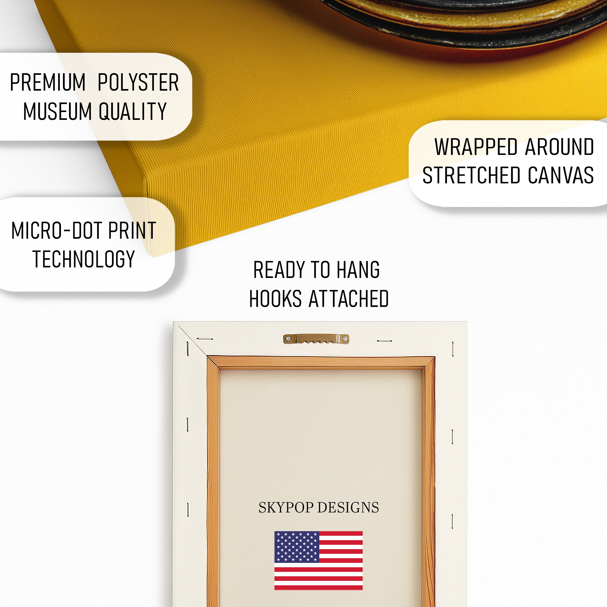 4.jpg Vinyl Record Stack Art