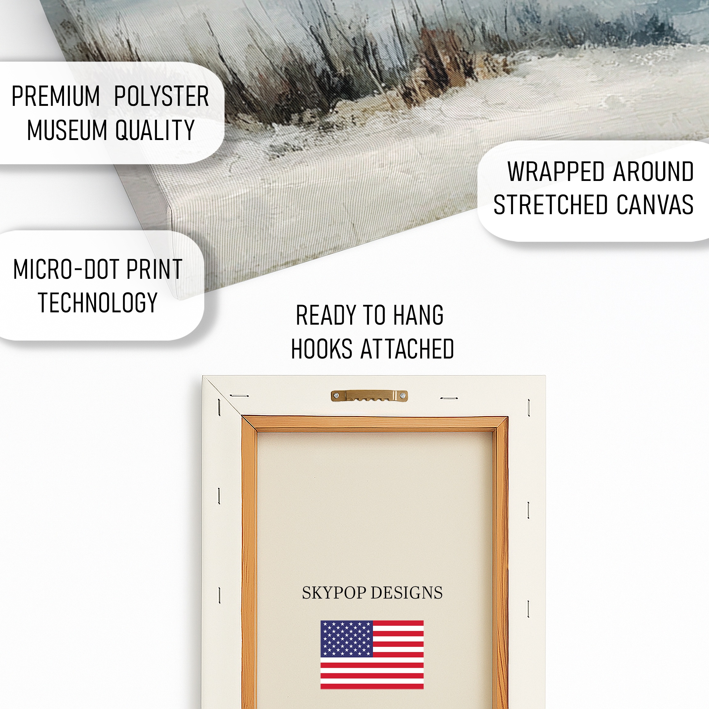 4.jpg Snowy Mountain Stream Art