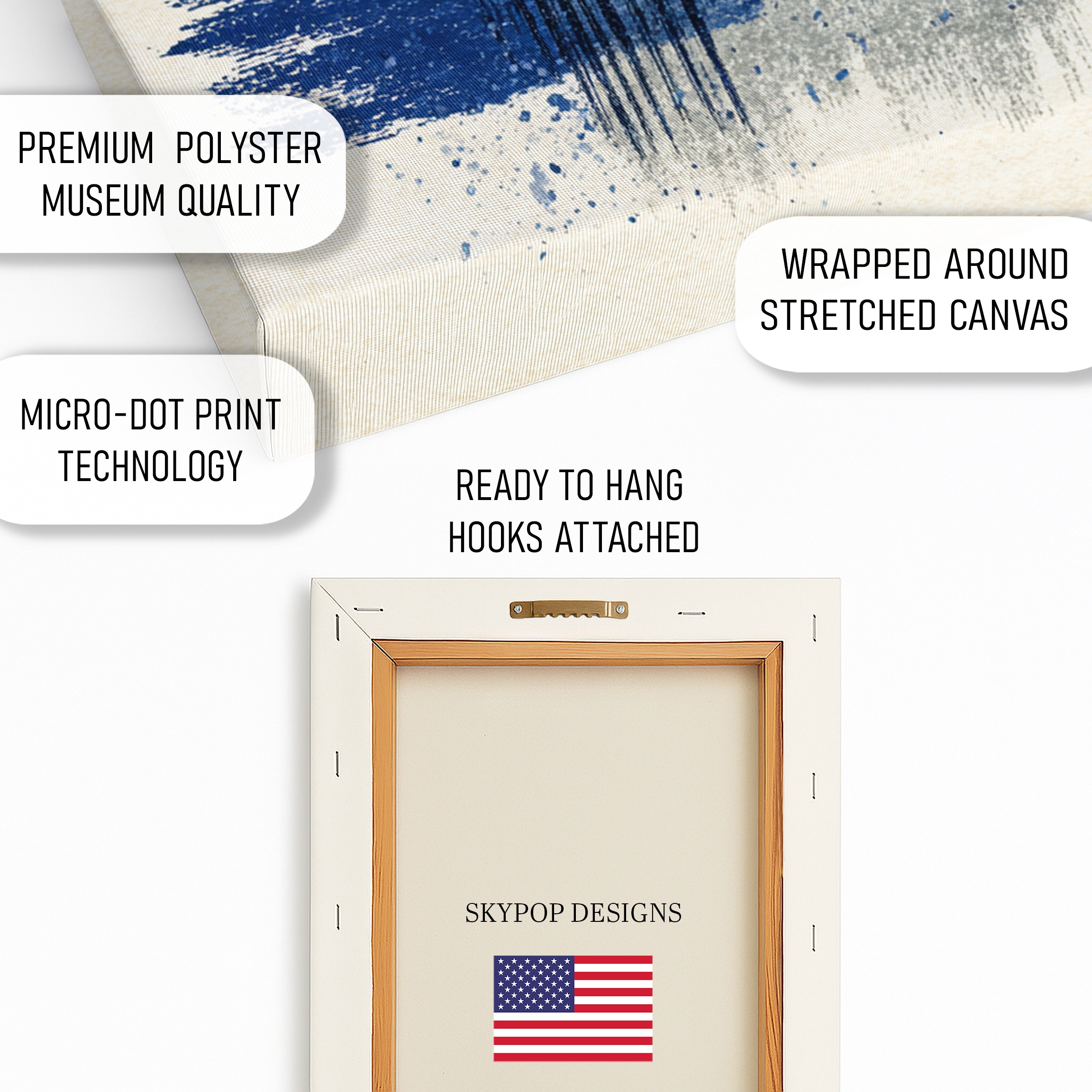 4.jpg Blue Brushstroke Abstract Art
