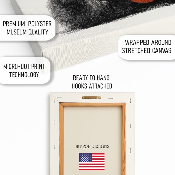 Panda Reading Book Art