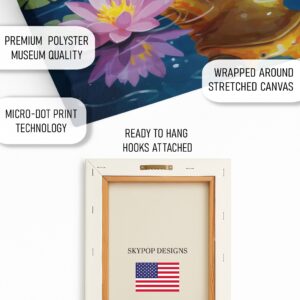 Golden Frog Pond Art