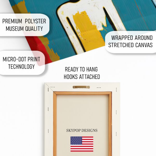 Basquiat Inspired Figures Art