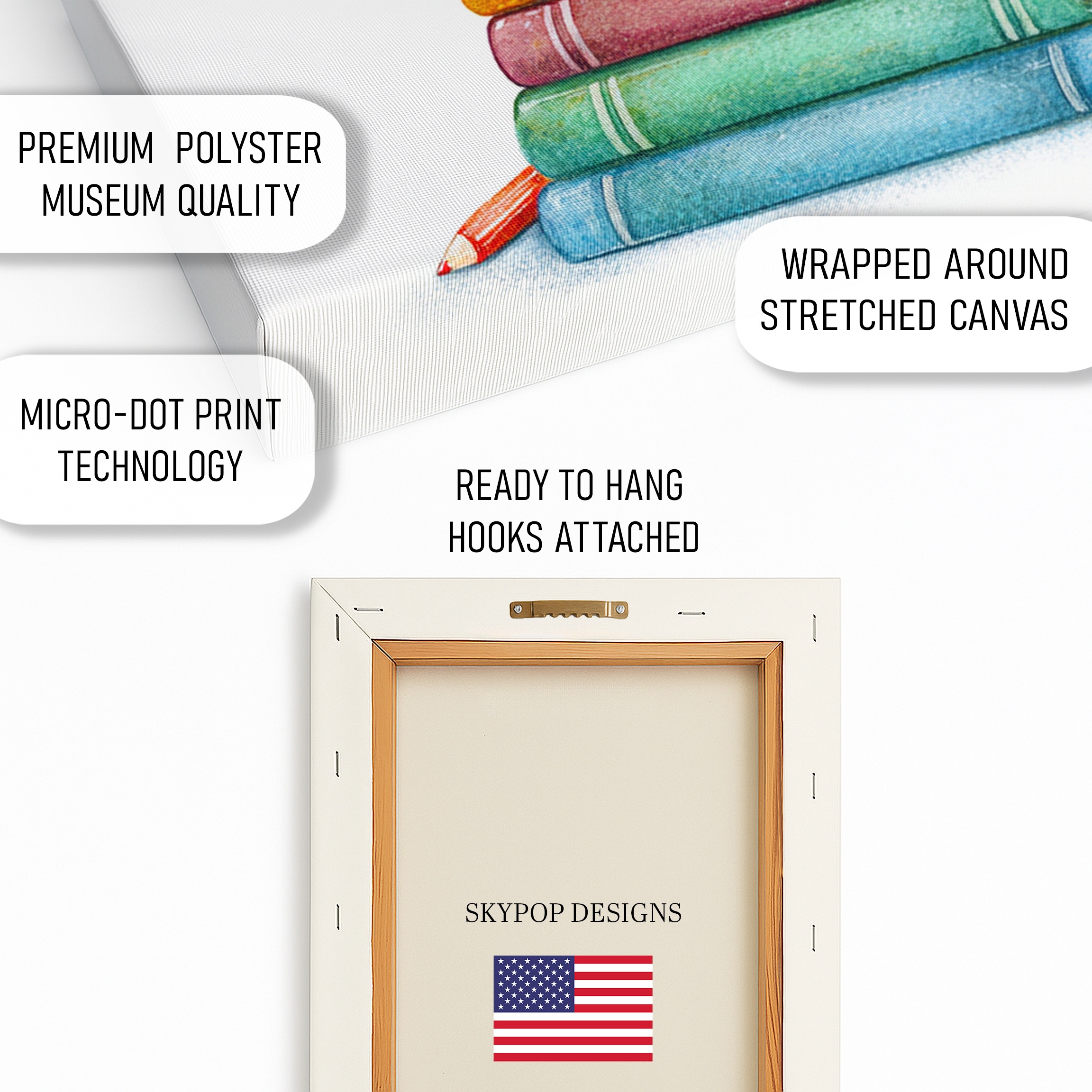 4.jpg Owl Book Stack Art