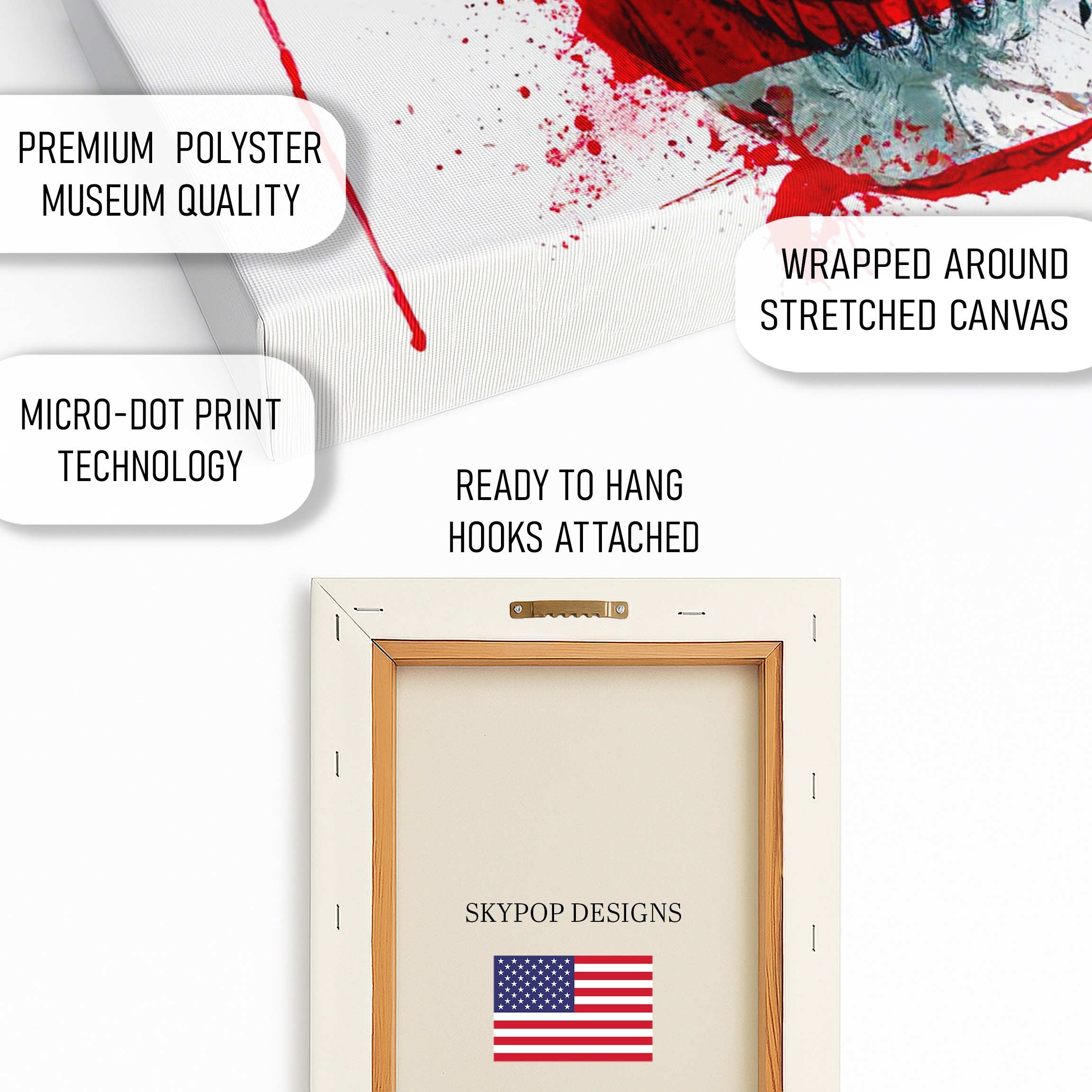 4.jpg American Skull Flag Art