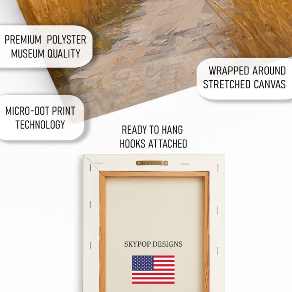Golden Wheat Field Art