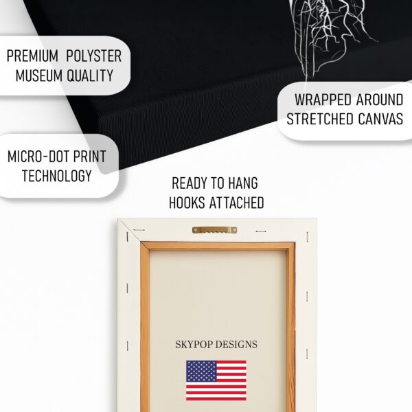 Neural Network Silhouette Art