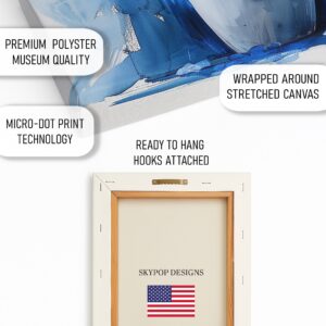 Blue Poppy Bouquet Art