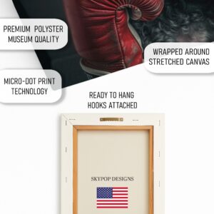 Boxing Poodle Art