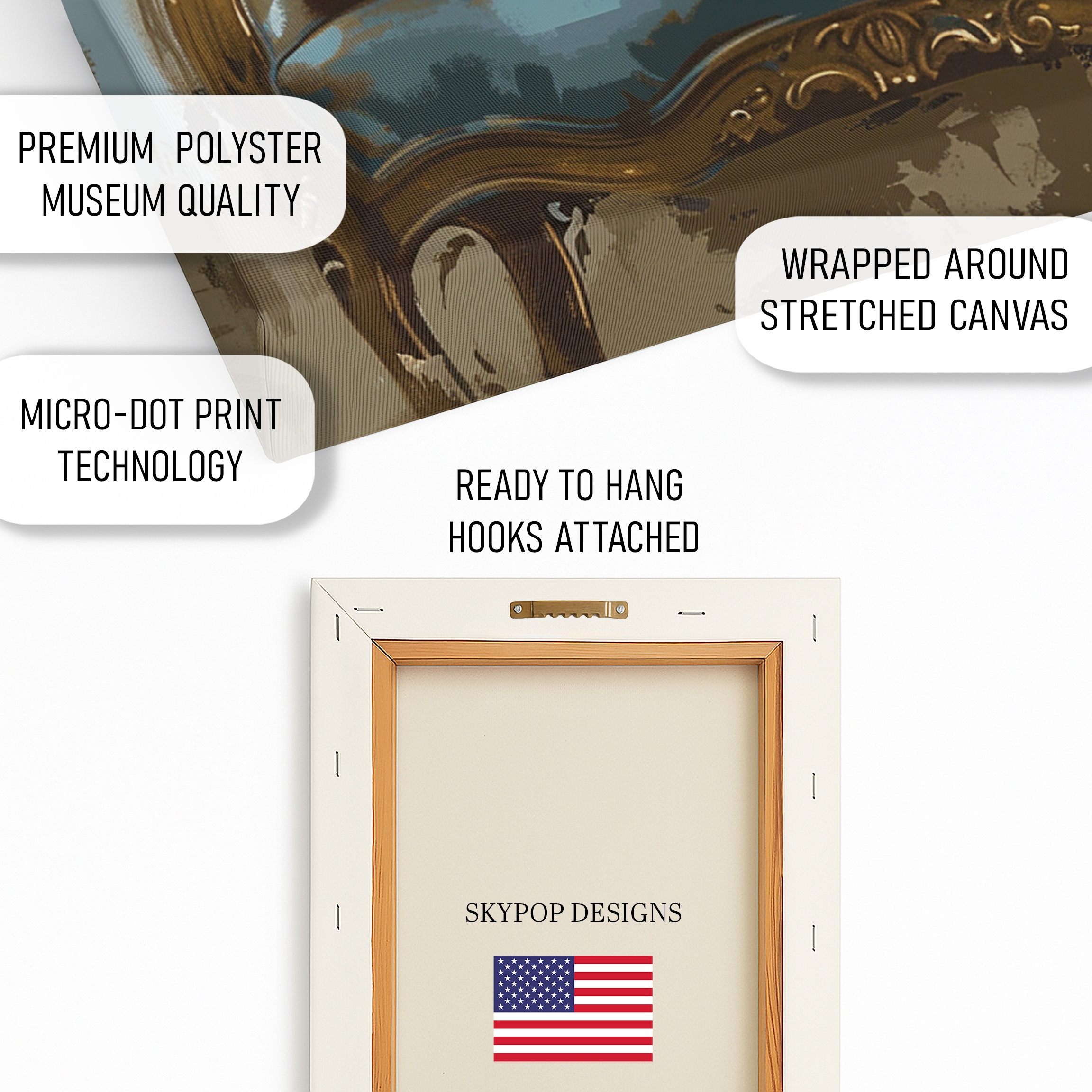 4.jpg Sheep on Antique Chair Art