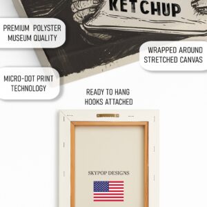 Elderly Ketchup Art