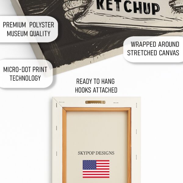 Elderly Ketchup Art