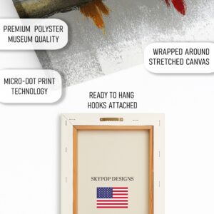 Colorful Cartoon Birds Art