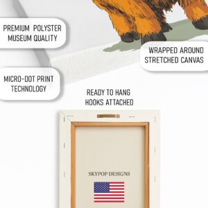 Highland Cow Art