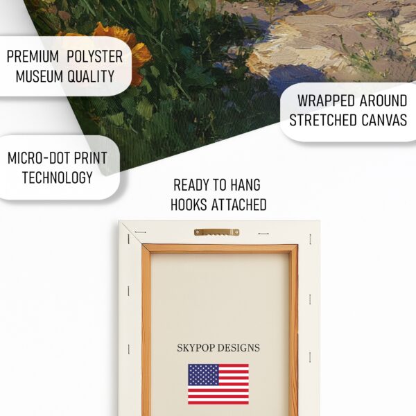 Coastal Poppy Paradise Art