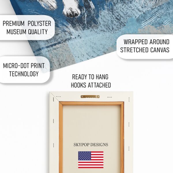 Border Collie Trio Art