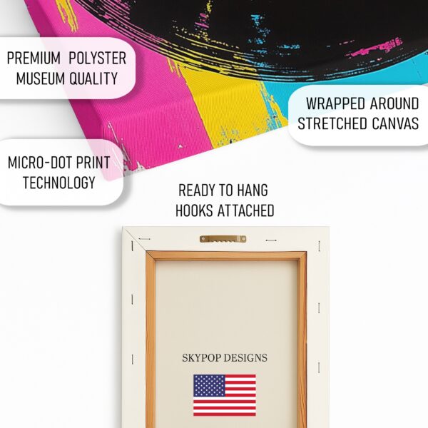 Vinyl Record Music Note Art