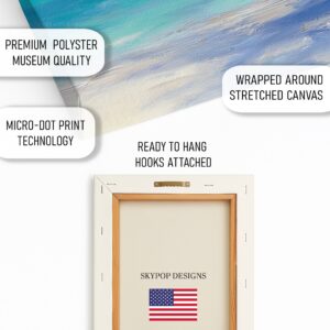 Tropical Beach Sailboat Art