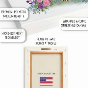 Floral Piano Art