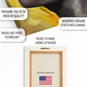 Golden Glow Portrait Art